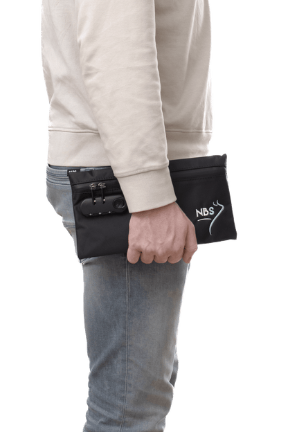 NoBodySmells NBS01-SMA Odor-Proof Bag with Lock